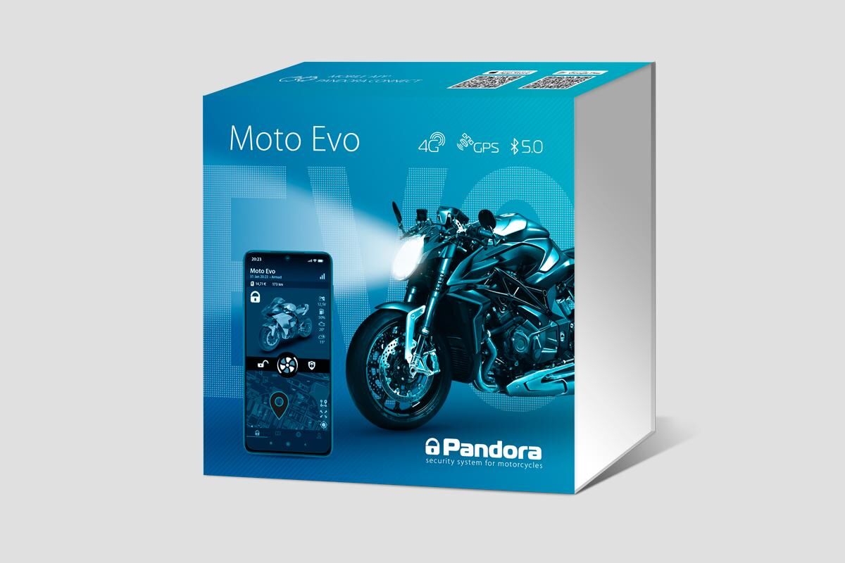 Мотосигнализация Pandora MOTO EVO BT LTE+GPS