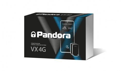Купить Pandora VX-4G v2 автосигнализацию с 4G/LTE модулем и автозапуском
